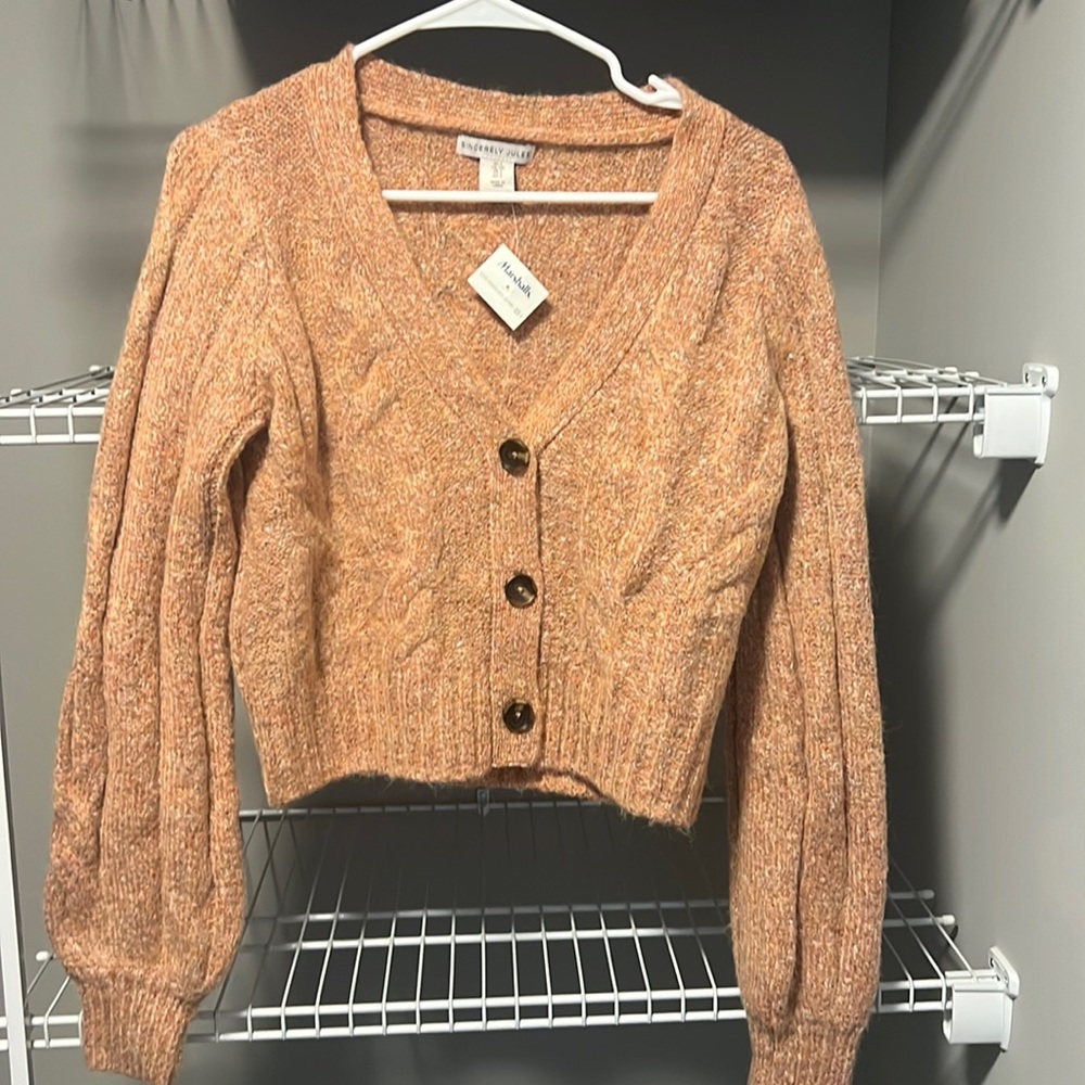 NWT * Sincerely Jules Cardigan Sweater Size Small
